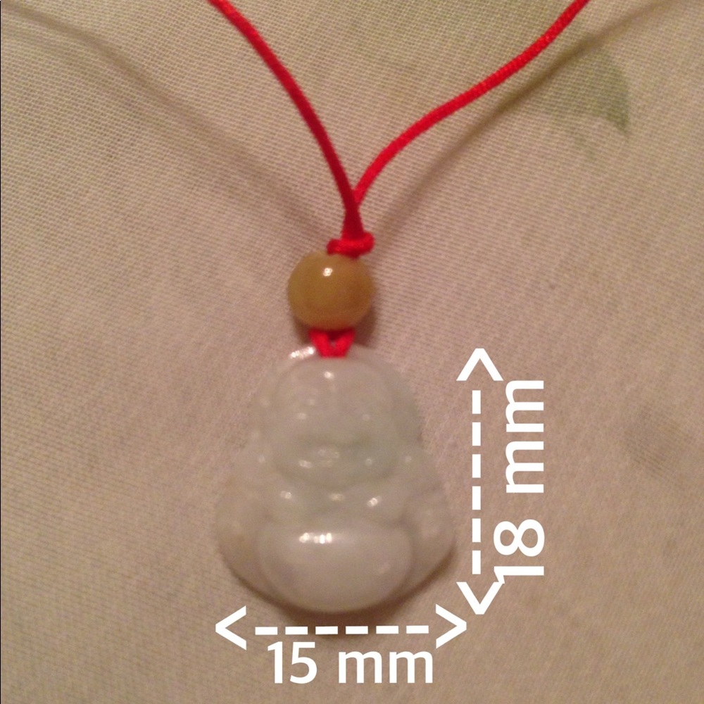 🌹This happy Buddha necklace is real jade🌹